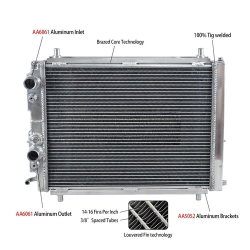 Radiatore alluminio per - , lancia